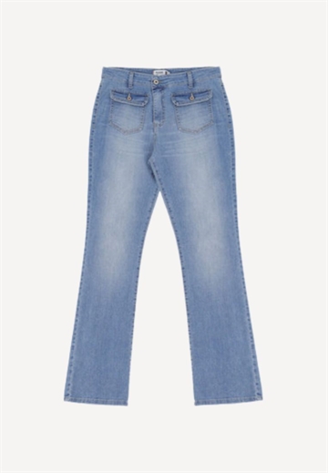 Please - Fine pockets jeans - Light Denim